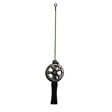 Wiggler Ice fishing rod green (extra hard top)