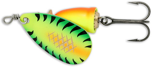 Blue Fox Shallow Vibrax Spinner - Firetiger