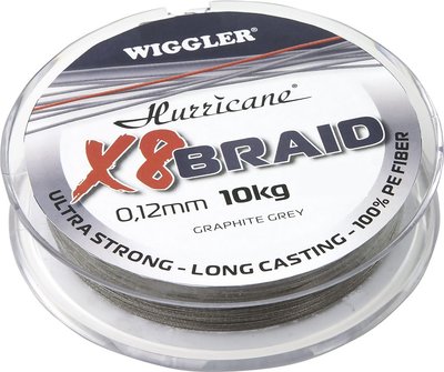 Wiggler Hurricane X8 grå 135meter