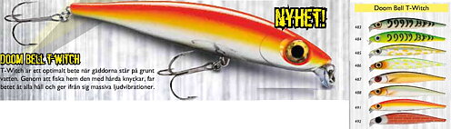 Storm Doom Bell T-Witch (17cm 45g Slow sinking)
