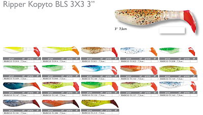 Kopyto BLS "3x3"  3" (7,5cm) 3-pack