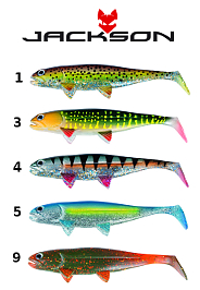Jackson The Fish 8cm 5-pack