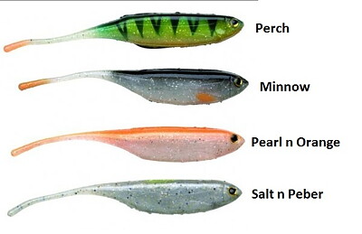 SG LB Jerk Minnow 12cm (6-pack)