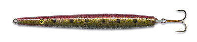 Sandgrävlingen 27g (032-röd/gul glitter)