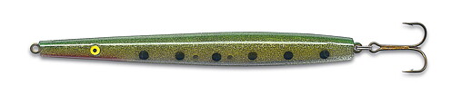 Sandgrävlingen 27g (030-grön/gul glitter)