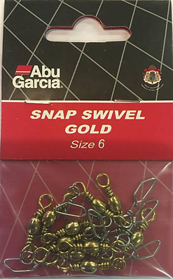 Abu Snap Swivel Gold