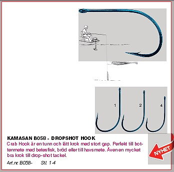 Kamasan Dropshot (strl.1-4) 5-pack