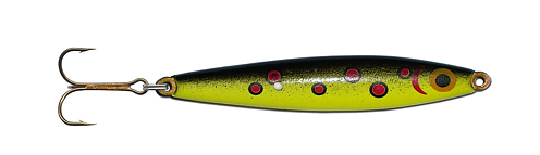 Gladsax wobbler Fluo Point 27g 122 (svart fluo gul)