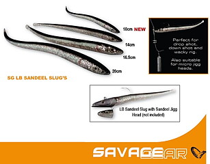 Sandeel Slug + tillbehör