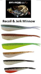SG LB Jerk Minnow & Recoil (jiggkroppar för vertical & dropshot)