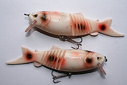 Rattle Smolt mjukwobbler 12cm 22g (2-pack) OBS 49:-