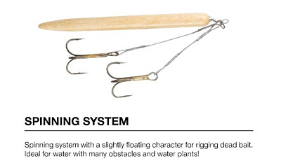 D.A.M Spinsystem deadbait rig