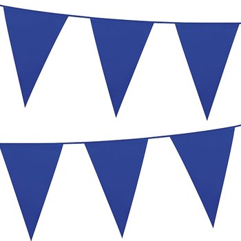 Flaggirlang Stor blå 10 meter