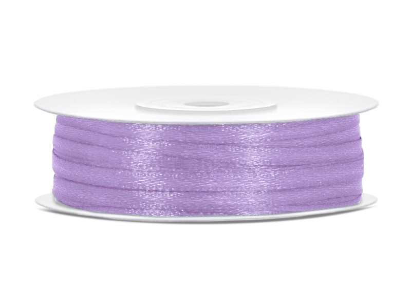 Satinband 3 mm Ljus Lavendel