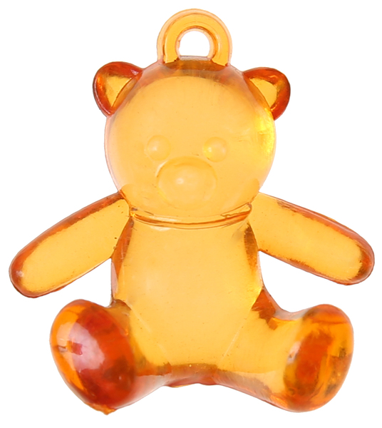 Dekoration Teddybjörn - orange