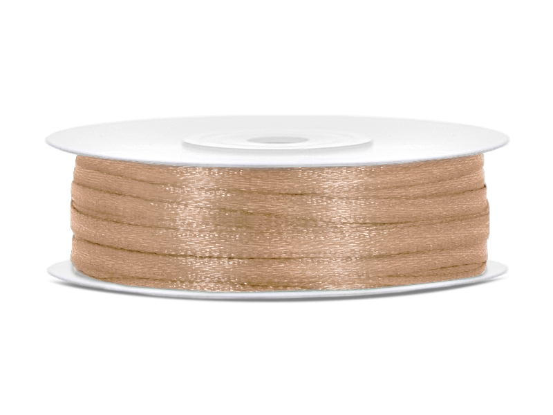 Satinband 3 mm Guld