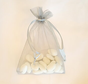 Stora Organzapåsar Silver 6-pack