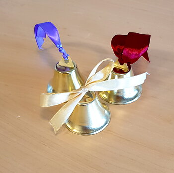 Pussklocka Guld