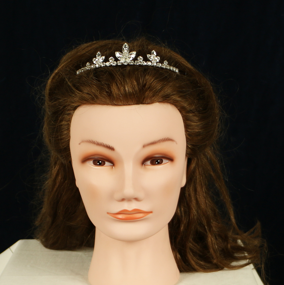 Diadem Sky Match silver strass - 3