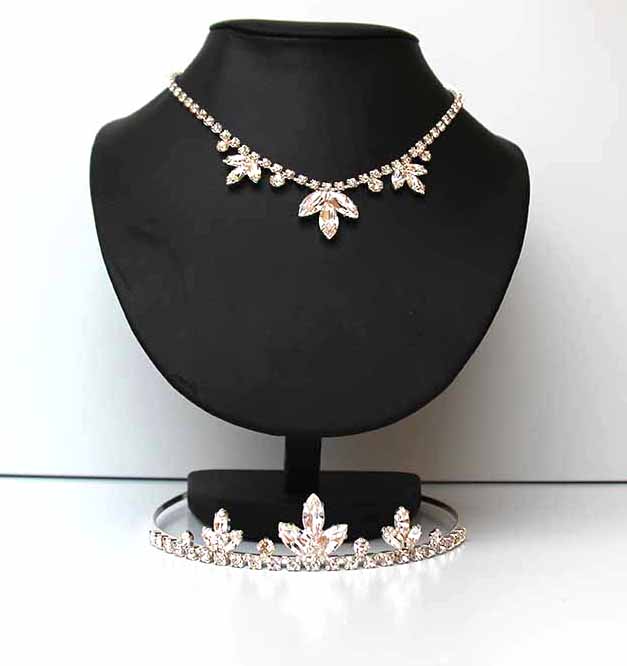 Diadem Sky Match silver strass - 4