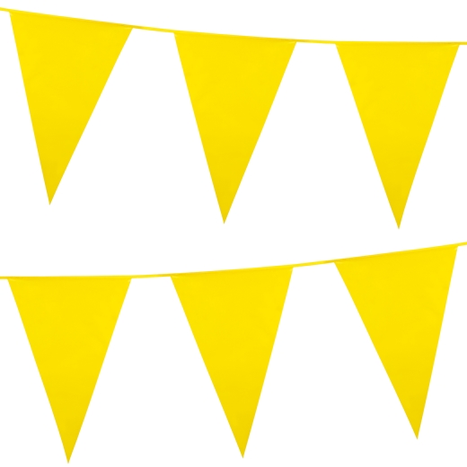 Flaggirlang Gul 10 meter