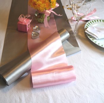 Satin på rulle 16 cm Grön