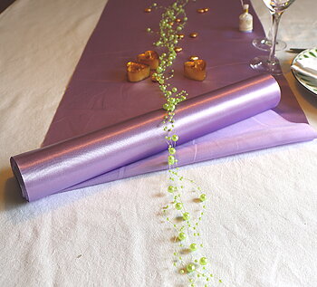Satin på rulle 16 cm Lavendel
