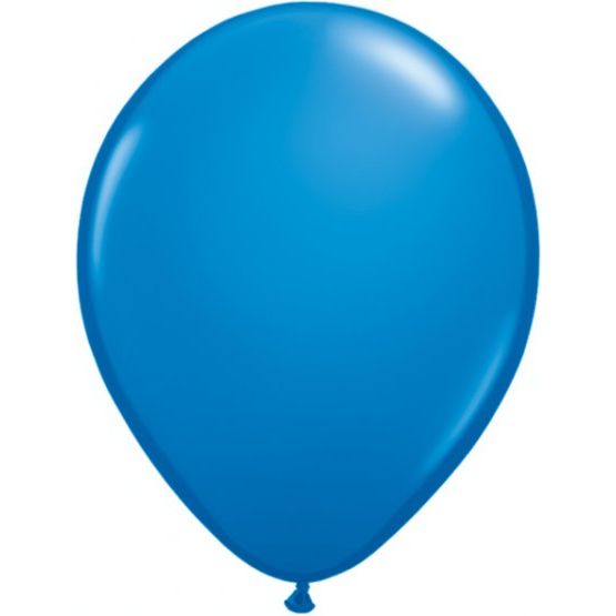 Ballong Metallic Blå 10 pack