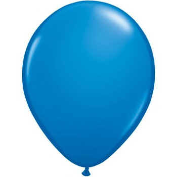 Ballong Metallic Blå 10 pack