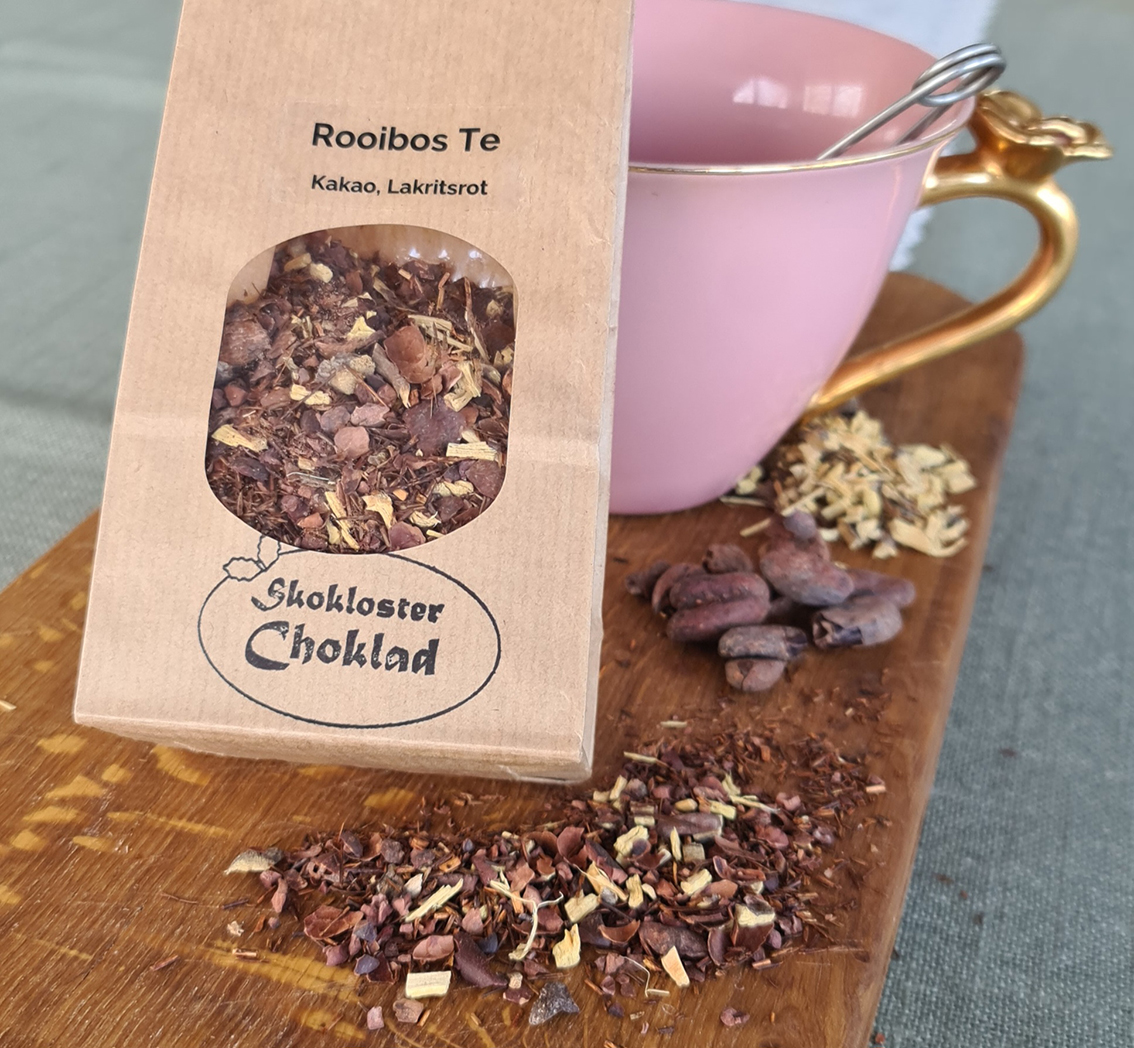 Te - Rooibos kakao lakritsrot- 100 g.