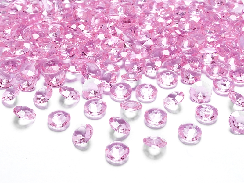 Dekorationsdiamanter Ljust Rosa
