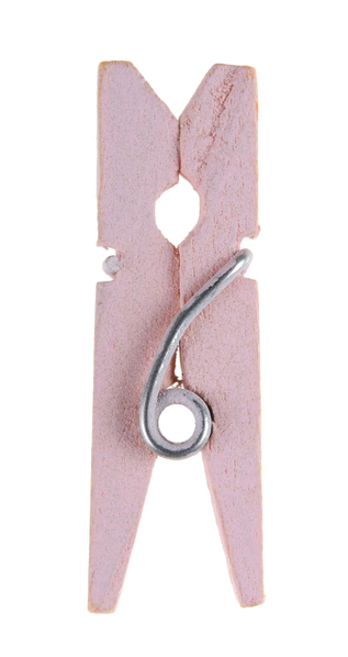 24 st Klädnypa mini Ljus rosa