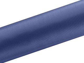 Satin på rulle 16 cm Blå