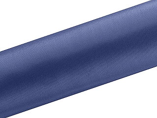 Satin på rulle 16 cm Blå