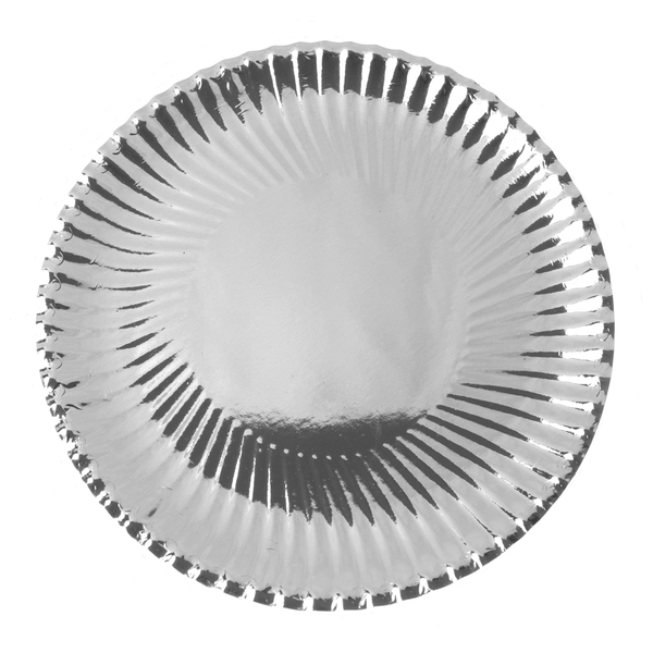 Papperstallrik Silver 30 cm 10 st