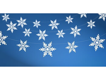 Girlang Snöflingor