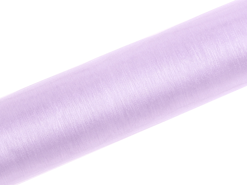 Organza på rulle 16 cm Ljus Lila