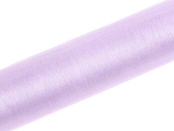 Organza på rulle 16 cm Ljus Lila