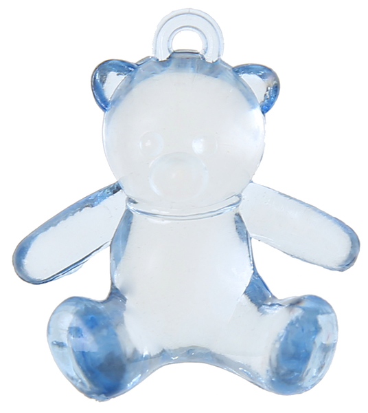 Dekoration Teddybjörn - blå