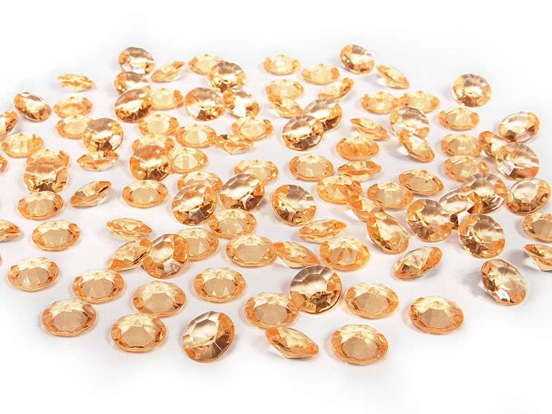 Dekorationsdiamanter guld