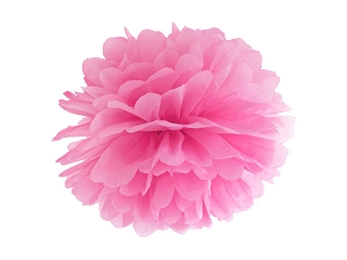 Stor pom pom Cerise - 2