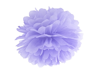 Stor pom pom Lavendel