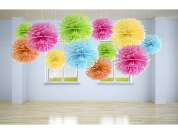 Medium pom pom Orange