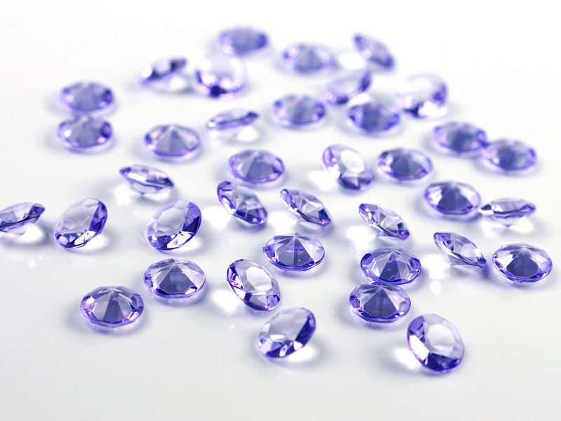 Dekorationsdiamanter lavendel