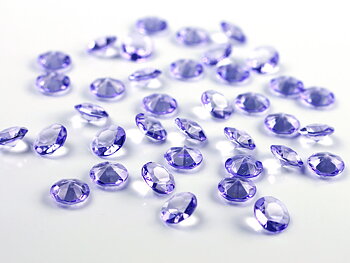 Dekorationsdiamanter lavendel
