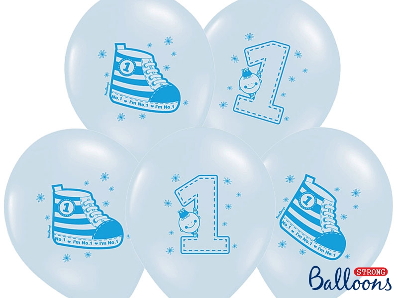 Ballong Nr 1 Blå