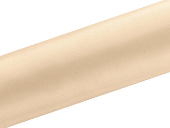 Satin på rulle 16 cm Aprikos