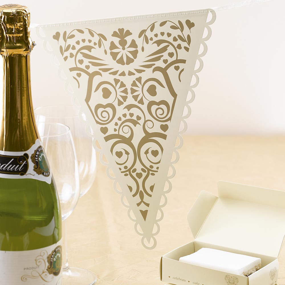 Girlang Vintage Romance Guld