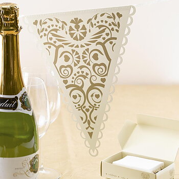 Girlang Vintage Romance Guld