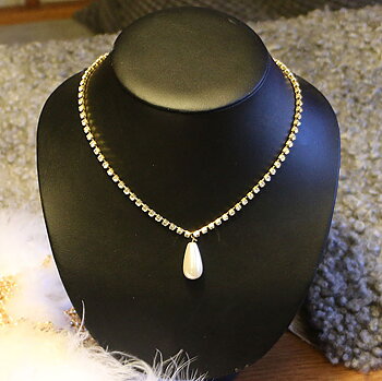 Halsband Sky Pärla